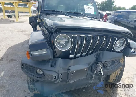 2020 Jeep Wrangler Unlimited Sahara 4X4 from USA, damaged, VIN 1C4HJXEG9LW119763